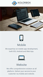 Mobile Screenshot of kolorbox.com